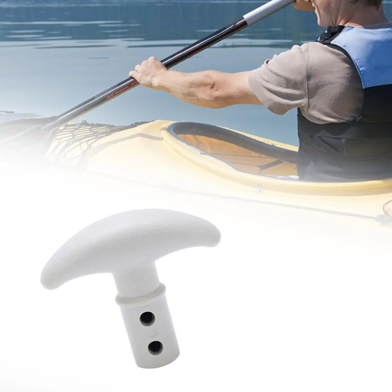 Замена весла для лодок с Т-образной ручкой Компактный прочный аксессуар для доски для серфинга 2