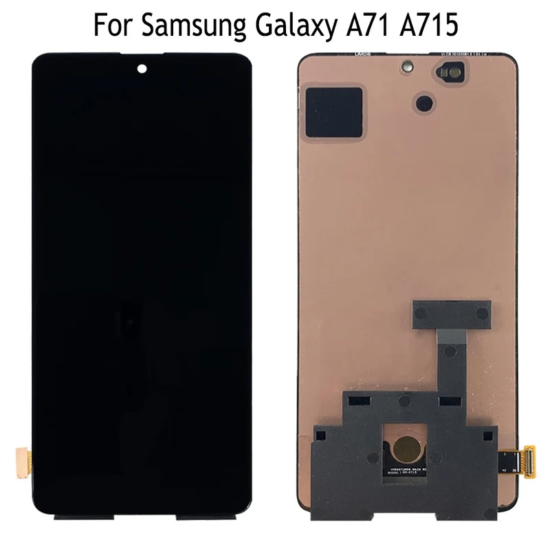 Для Samsung Galaxy A71 Замена экрана Оптом Оригинальный ремонт сенсорного дисплея A715 Tauschen Pantalla LCD Reparatur в сборе 2