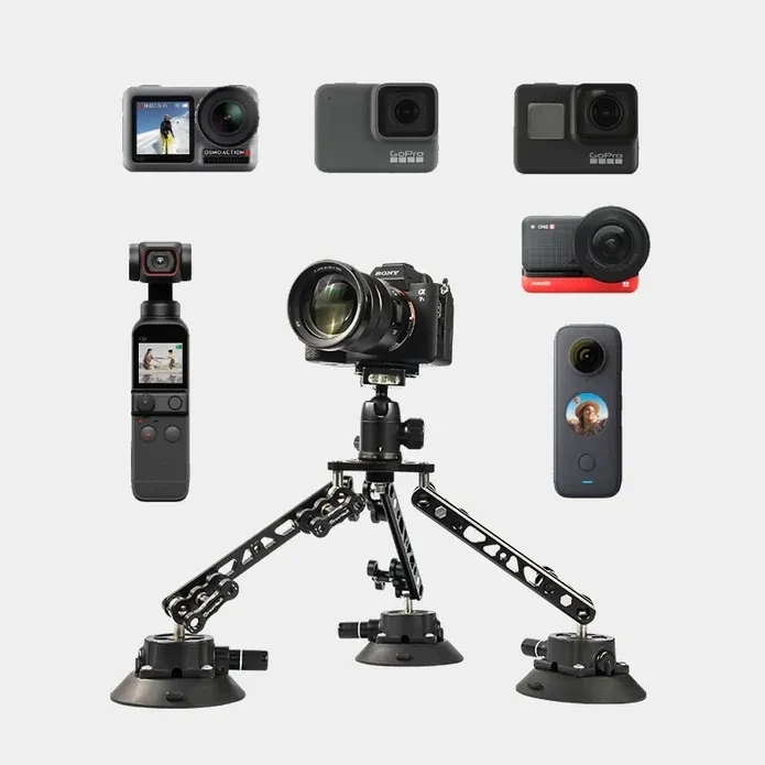 Система стабильной съемки на присоске Greenbull CM50, устанавливаемая в автомобиле, зеркальная камера для съемки сцен в автомобиле для Sony Film Photography Accessories 4