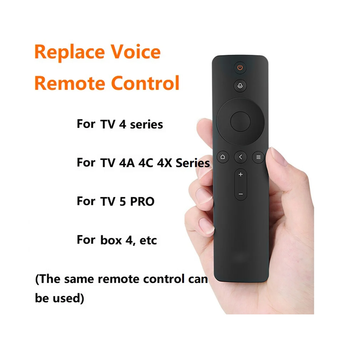 Замените голосовой пульт дистанционного управления для Xiaomi Mi TV 4A серии 4C и 4S 43/48/49/50/55/65 дюймов 1