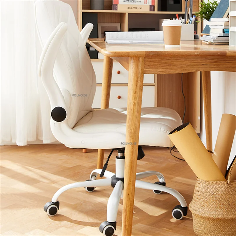 Современный минималистичный студенческий рабочий стол, стул на стойке регистрации, Офисный стул, Офисная мебель, кресло для домашнего компьютера, Вращающееся кресло для лифта в спальне 1