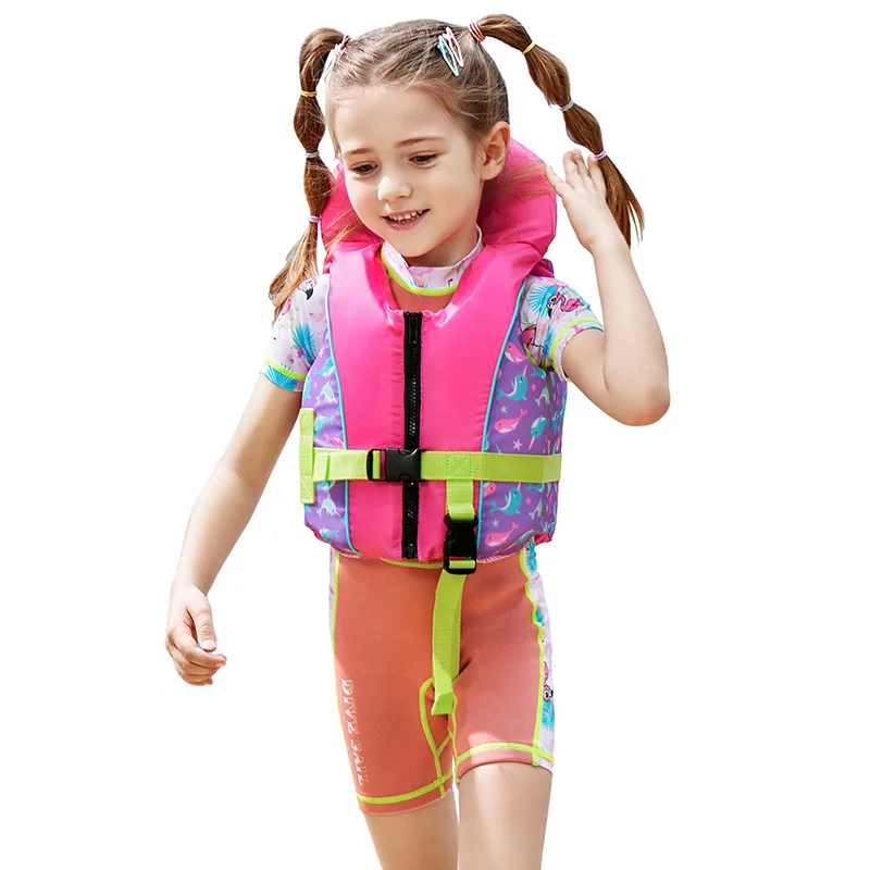 CX76 Детское тренировочное плавательное средство для защиты от утопления, жилет для защиты от дрейфа, куртка для обеспечения плавучести при серфинге 1