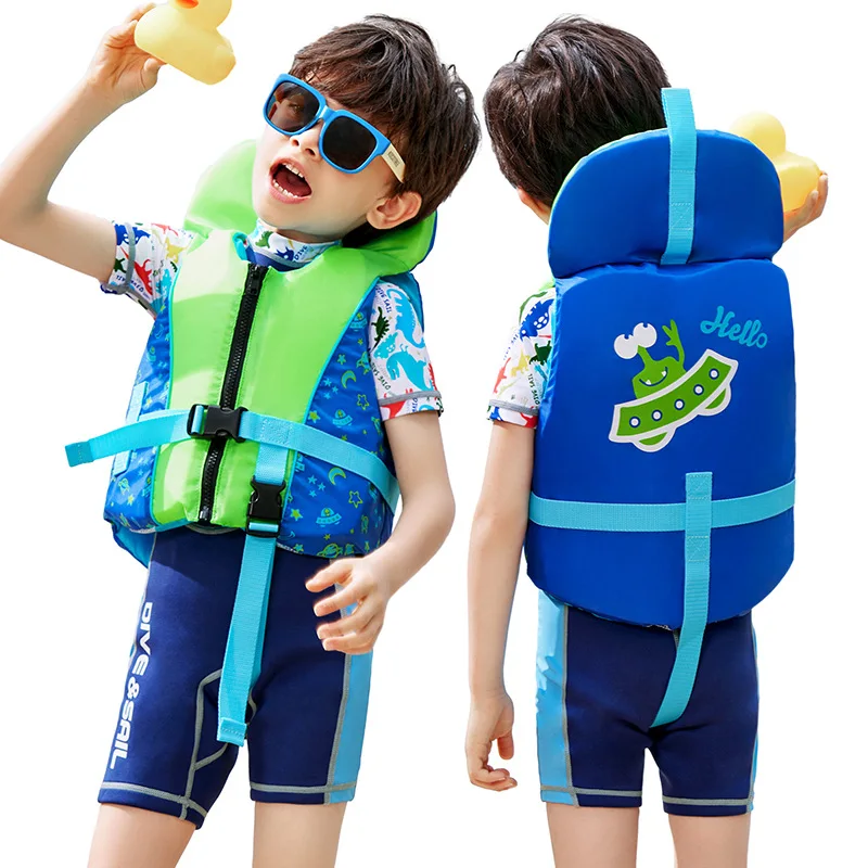 CX76 Детское тренировочное плавательное средство для защиты от утопления, жилет для защиты от дрейфа, куртка для обеспечения плавучести при серфинге 3
