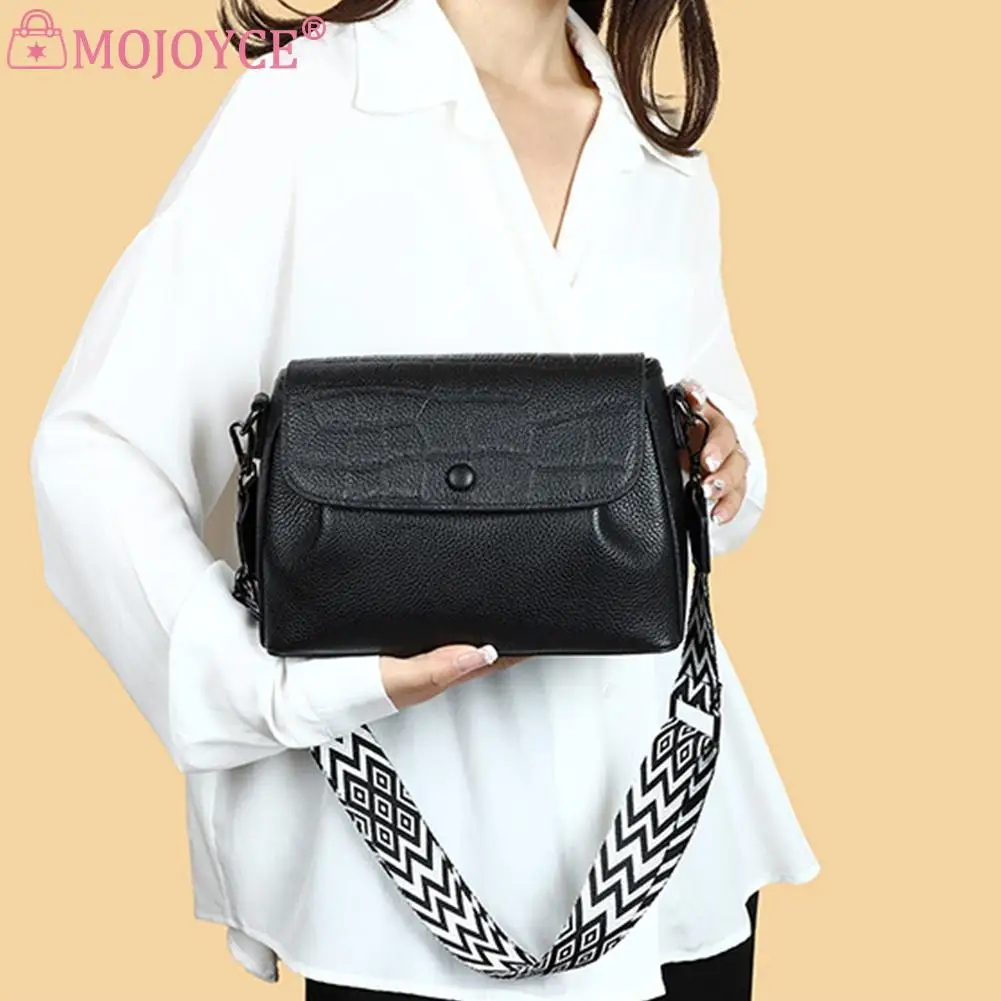 Женская сумка через плечо, большая вместительная сумка из натуральной кожи, модная винтажная простая женская сумка для поездок в офис 2