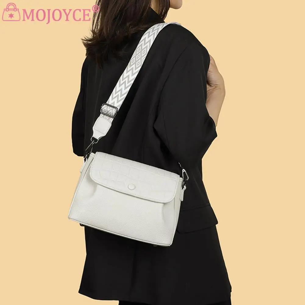 Женская сумка через плечо, большая вместительная сумка из натуральной кожи, модная винтажная простая женская сумка для поездок в офис 5