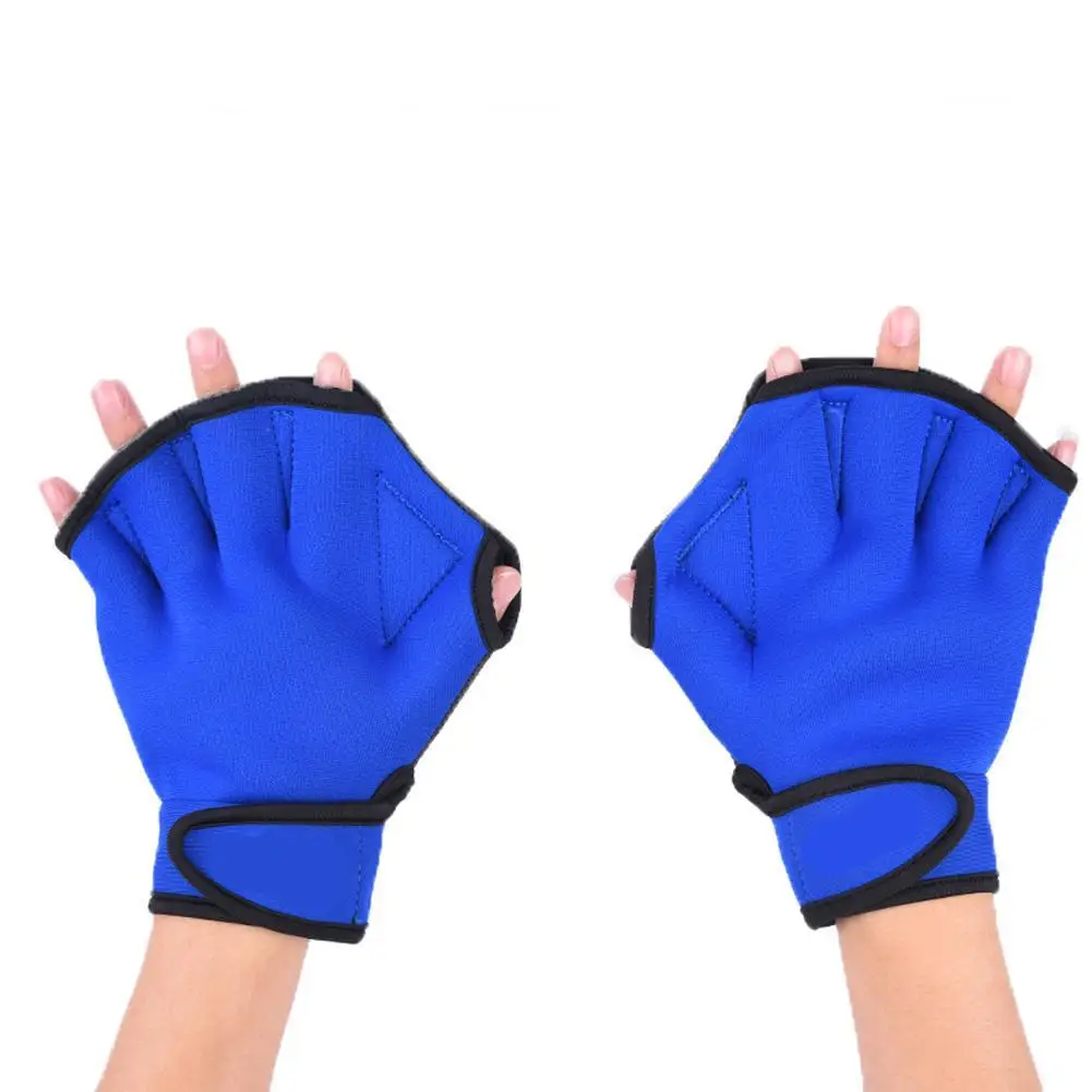 YFASHION 1 Пара Мужских женских плавательных перепончатых перчаток Перчатки для дайвинга Защита рук Снаряжение для подводного плавания Плавания Рыбалки 3