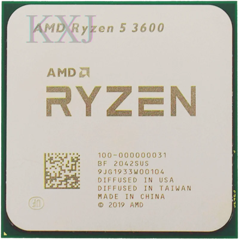 AMD Ryzen 5 3600 R5 3600 3,6 ГГц Используется игровой Zen 2 С шестиядерным двенадцатипоточным процессором 7 НМ 65 Вт L3 = 32 М 100-000000031 Сокет AM4 1