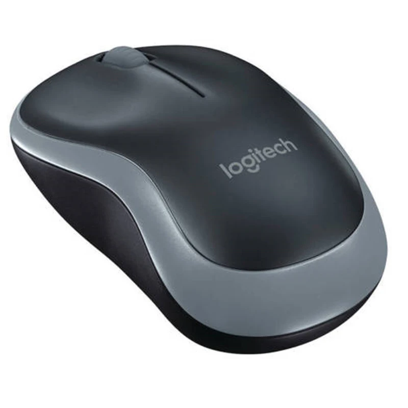 Беспроводная мышь Logitech M185 1000 точек на дюйм, офисный компьютер, USB-наноприемник для домашнего использования, для ПК/ноутбука, мышь Windows Mac с 3