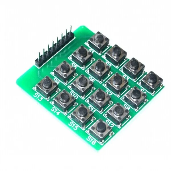 Модуль расширения MCU 4 X 4 с 16-клавишной матричной клавиатурой для Arduino 4 * 4 Matrix Keyboard 0