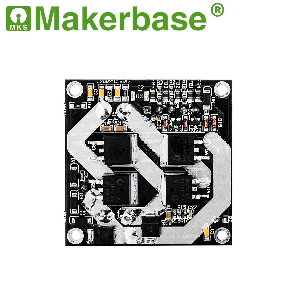 Makerbase H3615NS 36V/15A 540W Плата привода с одним двигателем постоянного тока H-bridge L298 logic 3