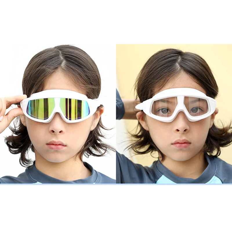 Детские очки для плавания, очки для плавания для детей, девочек и мальчиков в возрасте от 6 до 15 лет, детские очки для плавания с поляризацией премиум-класса для дайвинга 2