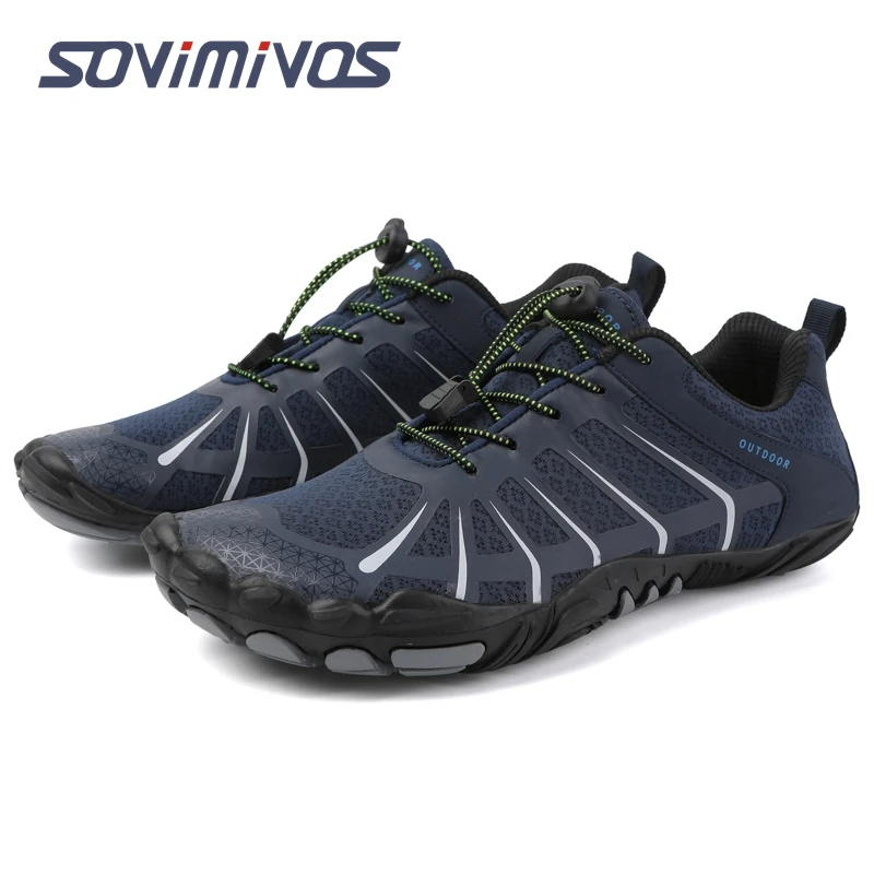 Мужские кроссовки для бега по тропе, легкая спортивная обувь для босоножек с нулевым падением, нескользящая обувь для прогулок на свежем воздухе, минималистичная женская обувь Saguaro 5