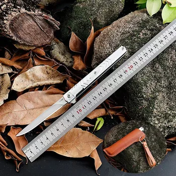 Складной нож для выживания в дикой природе из нержавеющей стали 3CR13, фруктовый экспресс-нож для кемпинга, рыбалки, Многофункциональный уличный инструмент